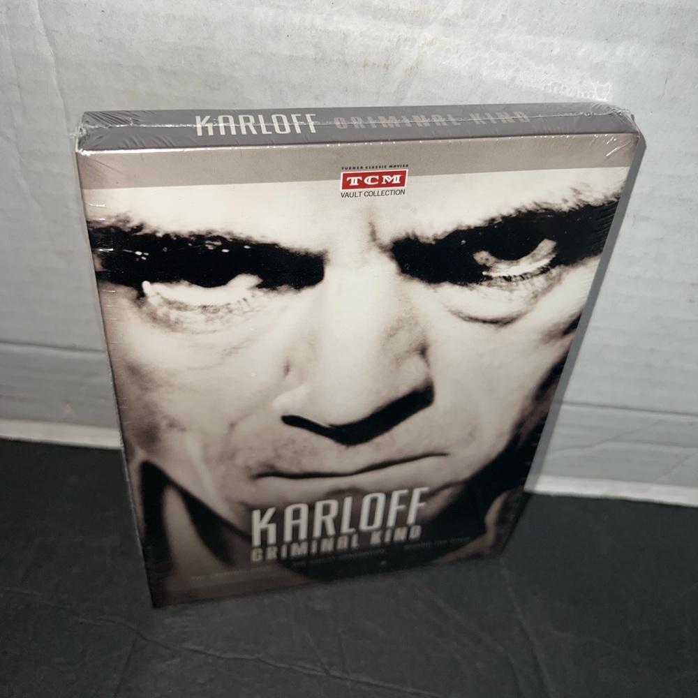 Karloff: Criminal Kind DVD Vault Collection (DVD) Brand New Sealed Dvd Boxset.